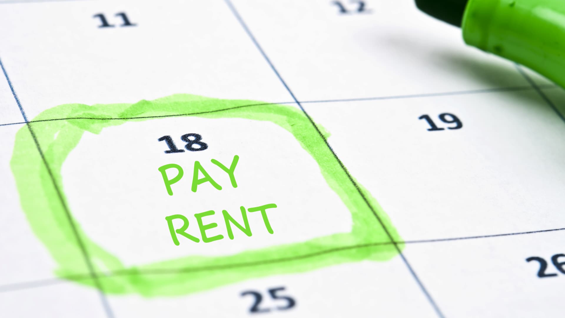 pay rent