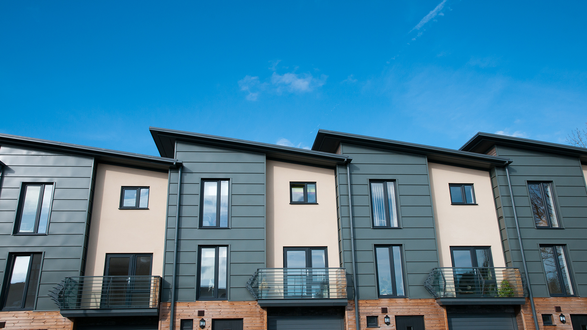 terraced houses