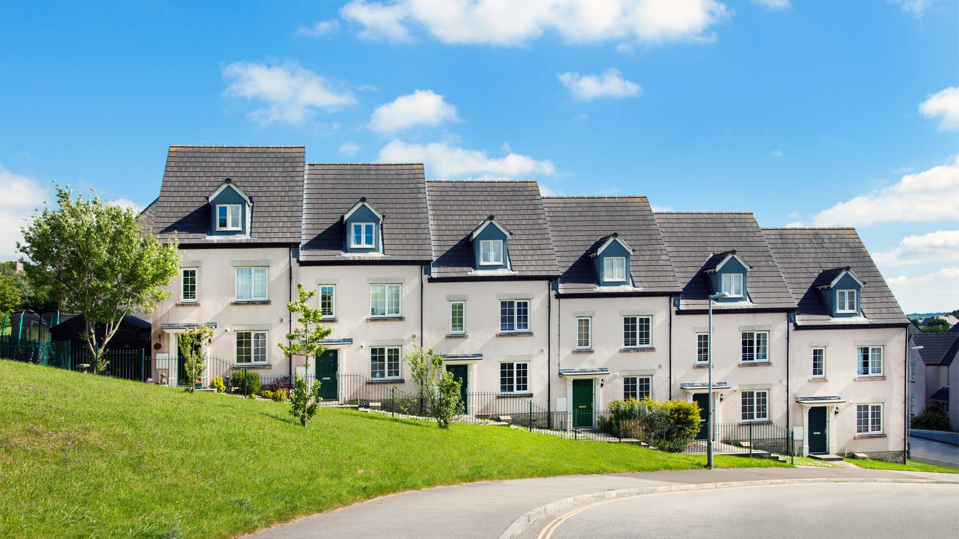 row of houses